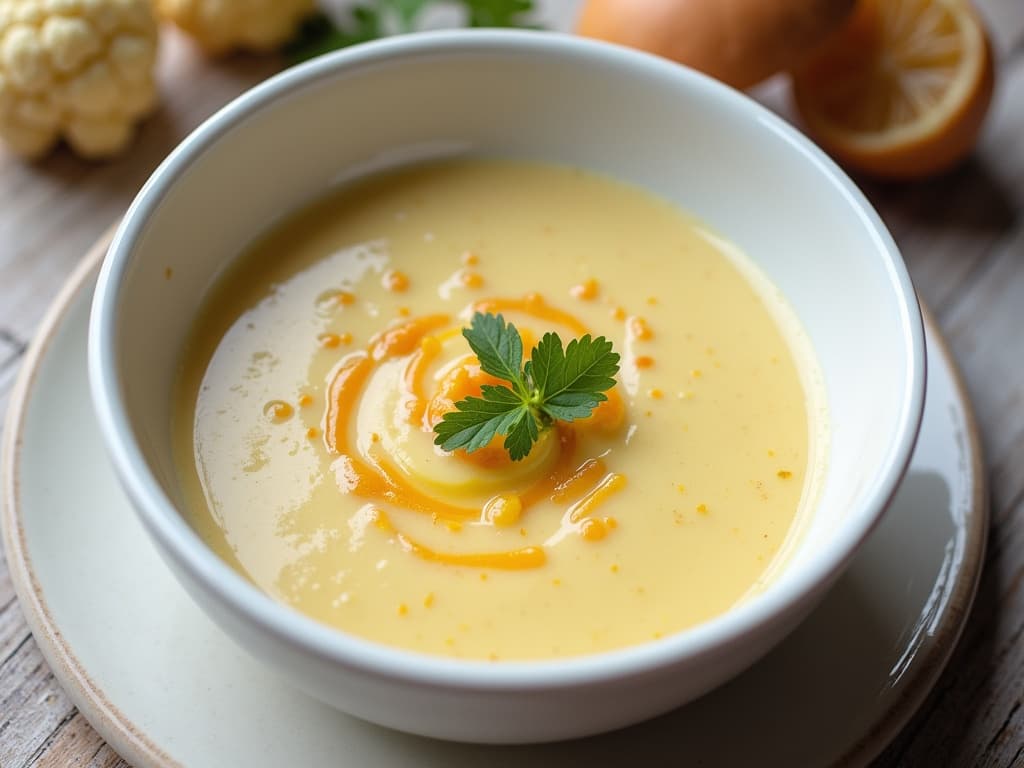 Creamy Cauliflower Soup for Babies